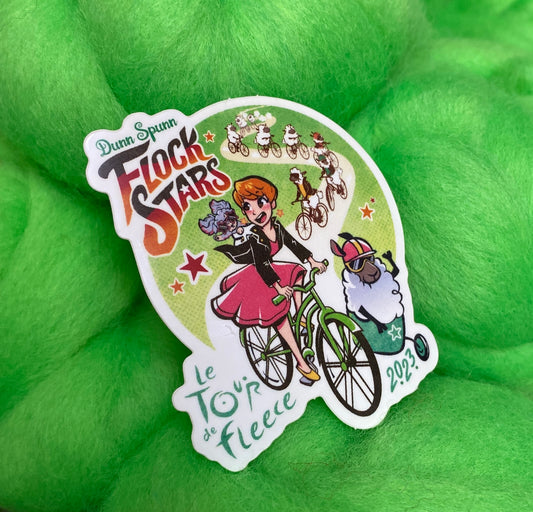 Flock Stars Vinyl Sticker