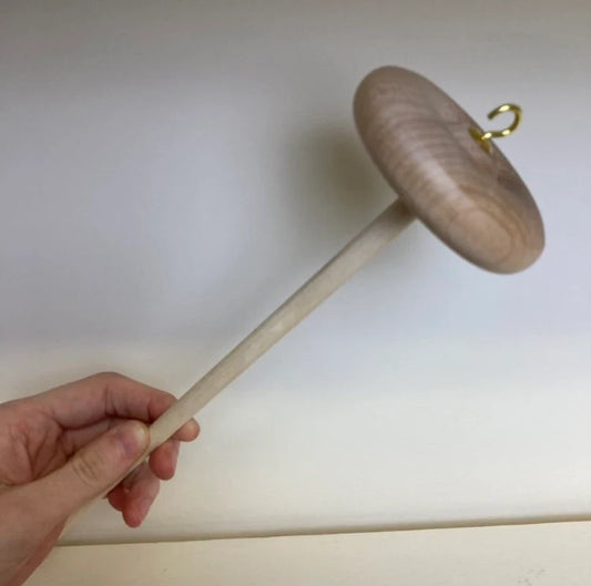 Natural Drop Spindle